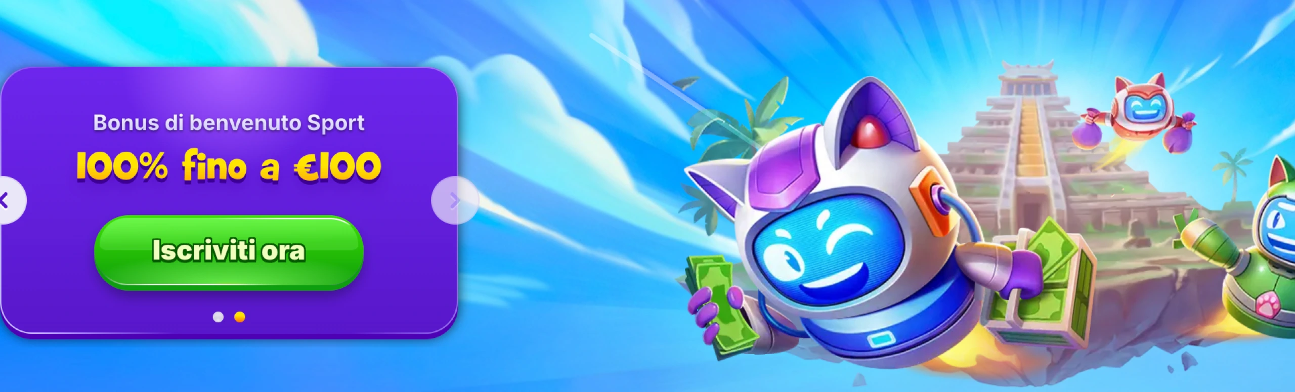 Bonus casino Robocat Italia